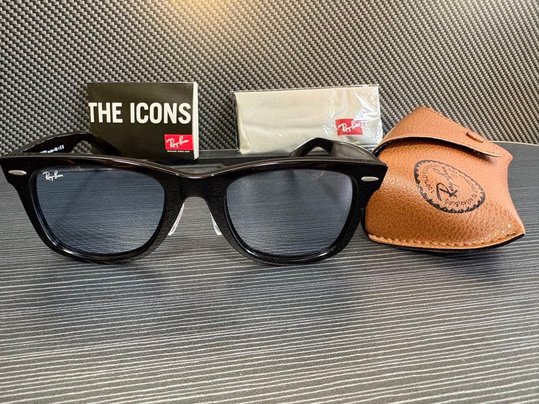 Ray-Ban RB 2140-F サングラスブラックキムタクモデル