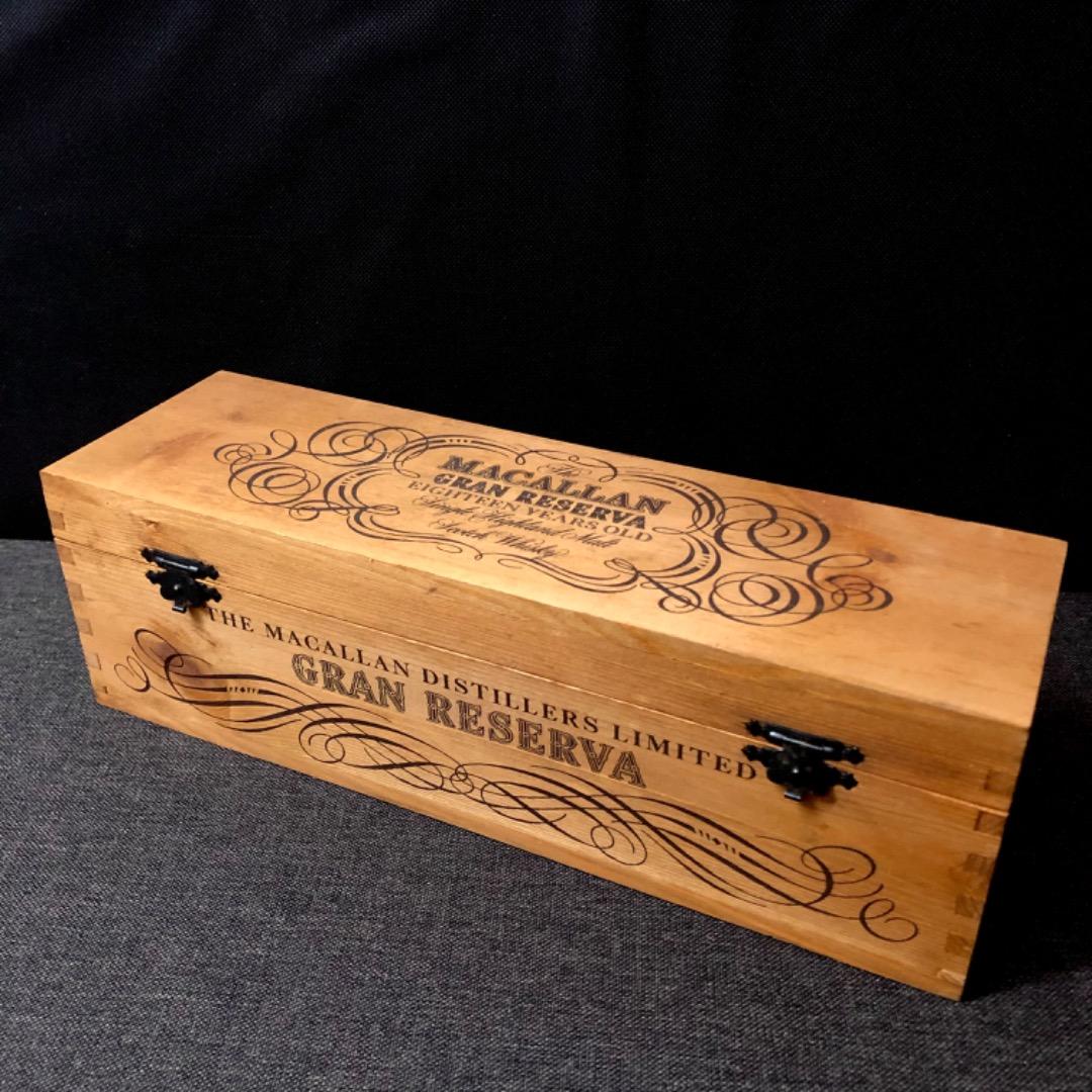ザ・マッカラン グランレゼルバ 18年 1979年 木箱のみ 美