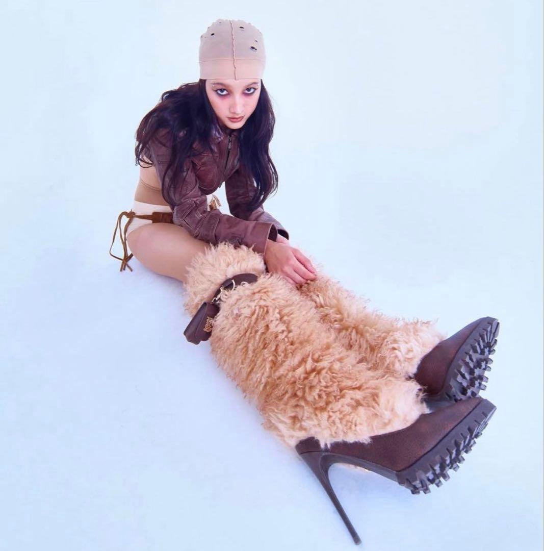 YELLO TEDDY LONG BOOTS XLサイズ