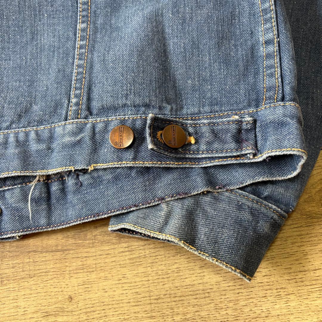 マーベリック 70s USA製 124MJ型 デニムジャケット 左綾 ジージャン