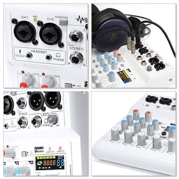 USB アナログ ミキサー オーディオインターフェース puc-031