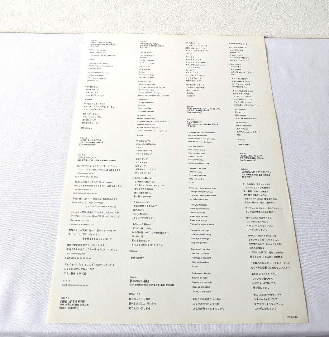 【希少レコード】CITY HUNTER サントラ 2枚セット