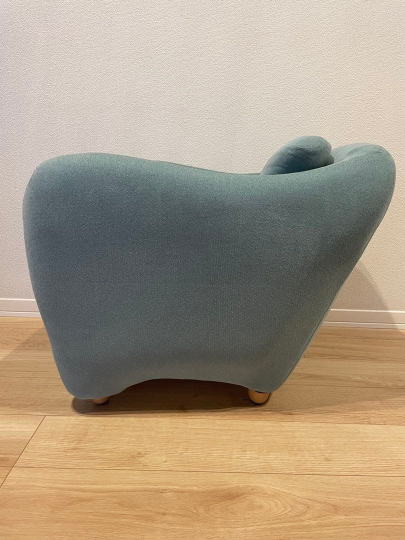 1人掛けソファ MINI MILLER ARM CHAIR Blue Gray/IDEE