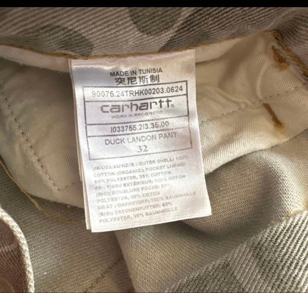 パンツ carhartt wip duck landon pants 32