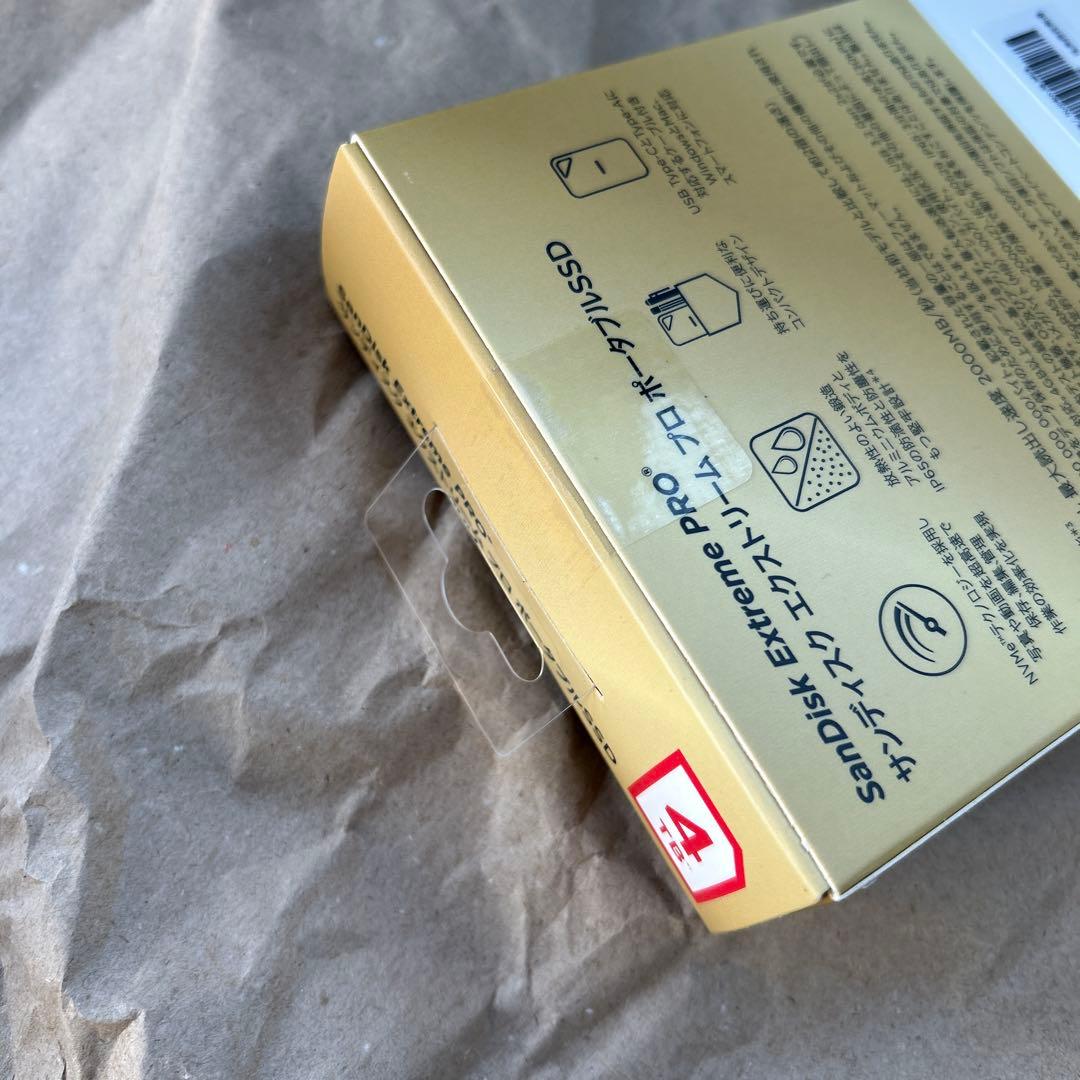 SanDisk Extreme PRO 4TB 外付けSSD