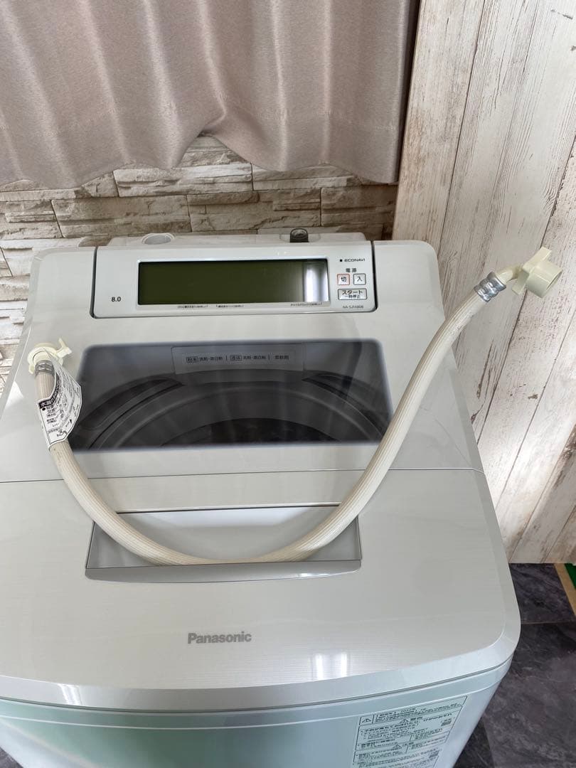 panasonic パナソニック　全自動電気洗濯機 8kg NA-SJFA808