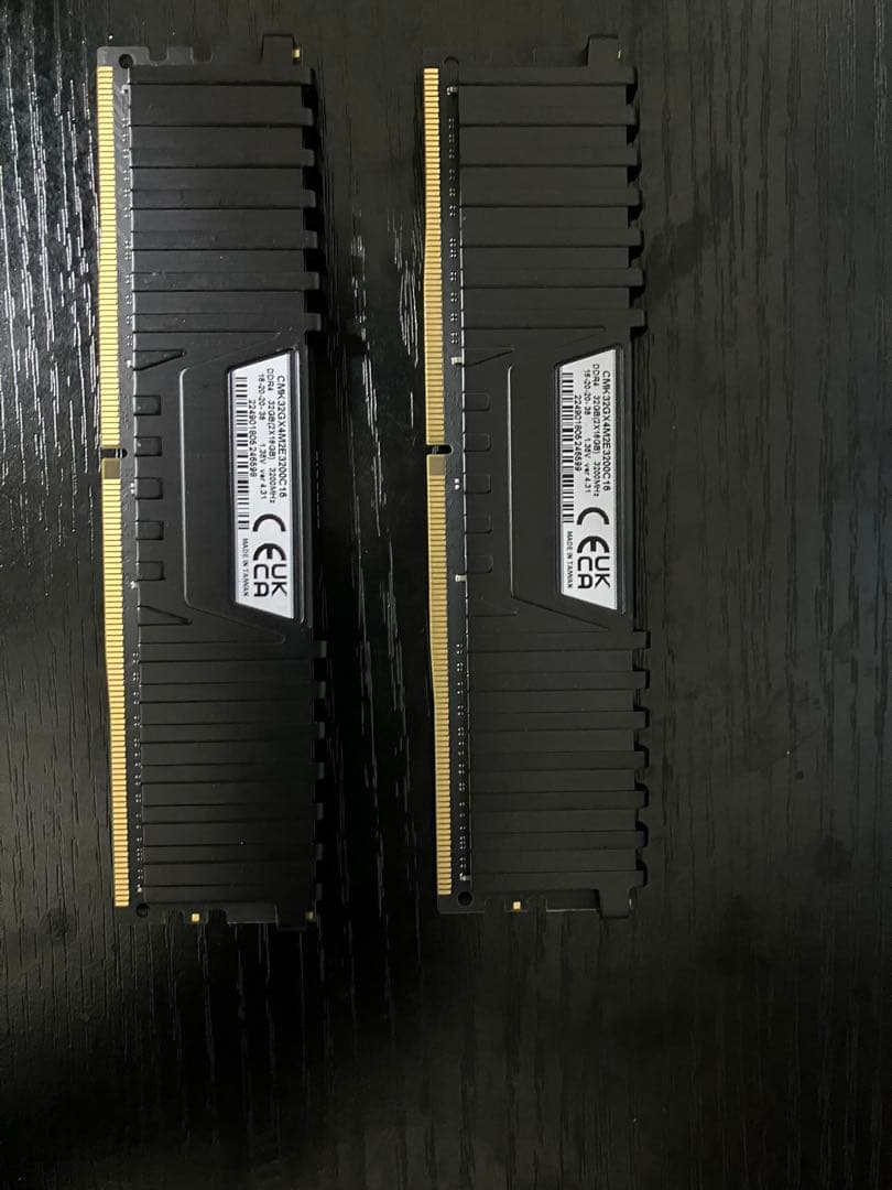 Vengeance LPX DDR4 16GB 3200MHz 2枚