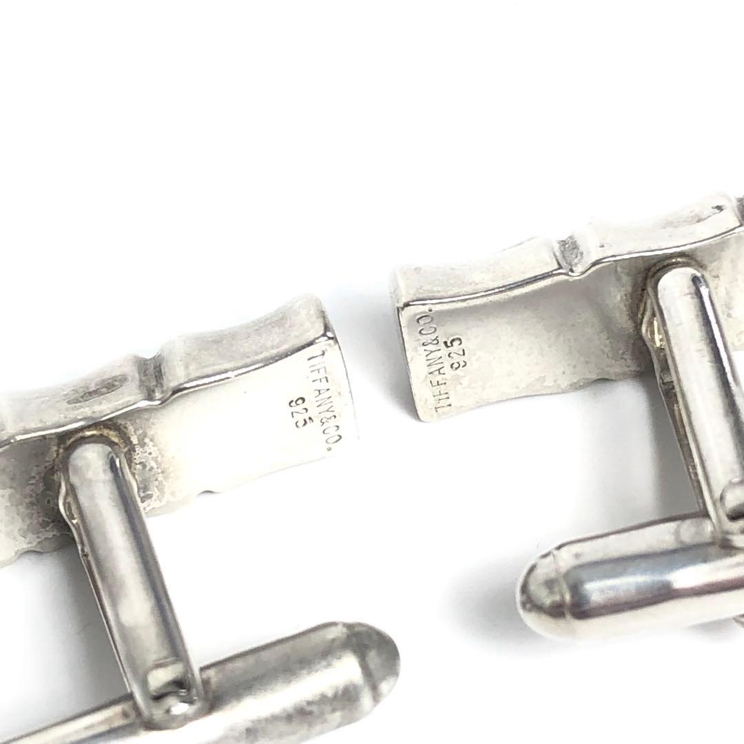 Tiffany ティファニー カフス バンブー シルバー 925 メンズ