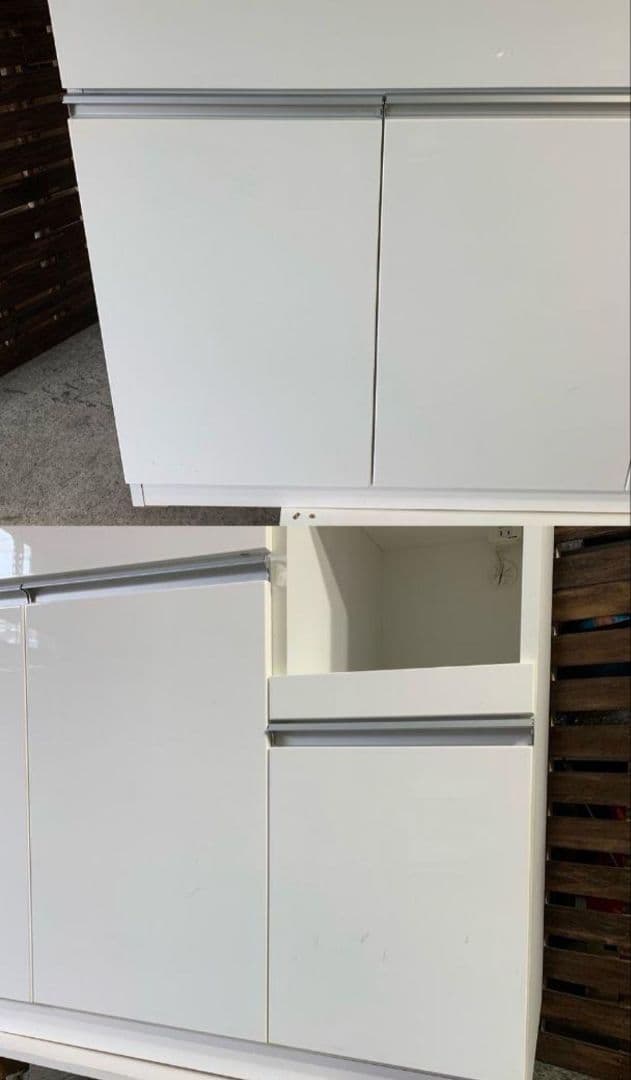 H945R\" NITORI レジューム 120 キッチンカウンター・カップボード