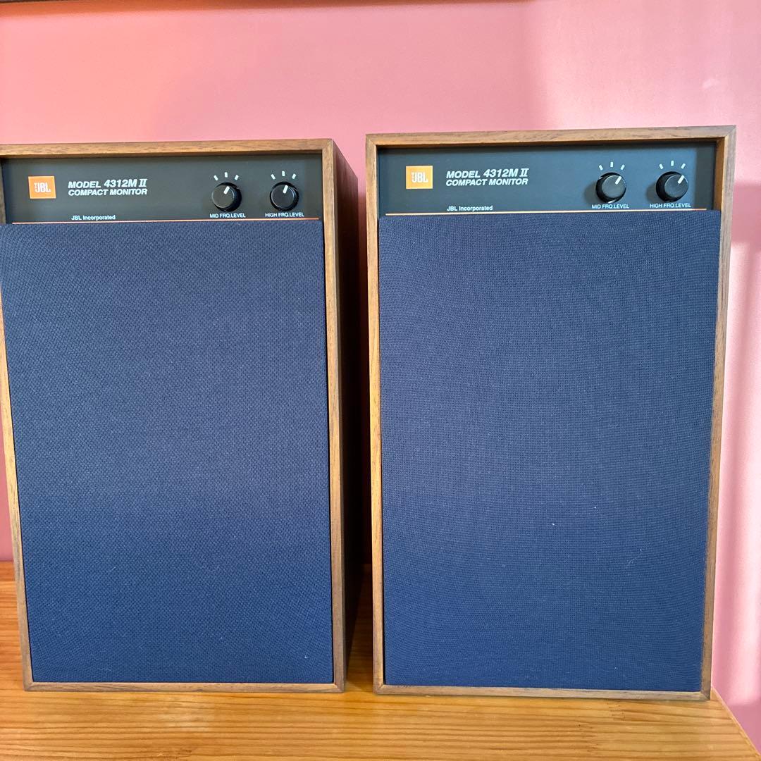 (美品 元箱付)JBL 4312M II スピーカー