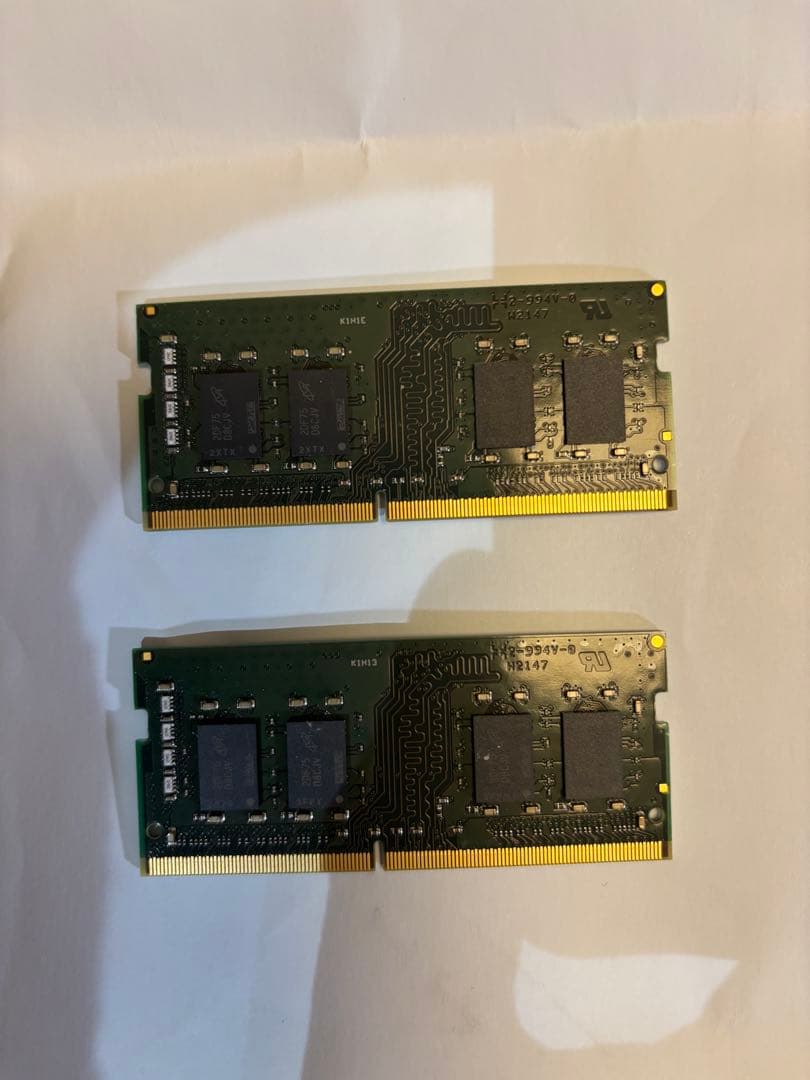 Kingston DDR4 SO-DIMMメモリ16GB 2枚セット