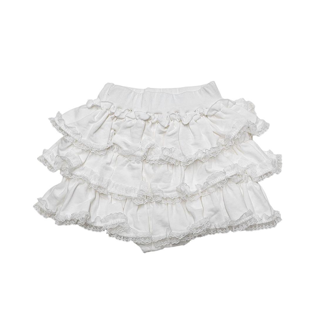 【値下げ】フリルスウェットレースショートパンツ