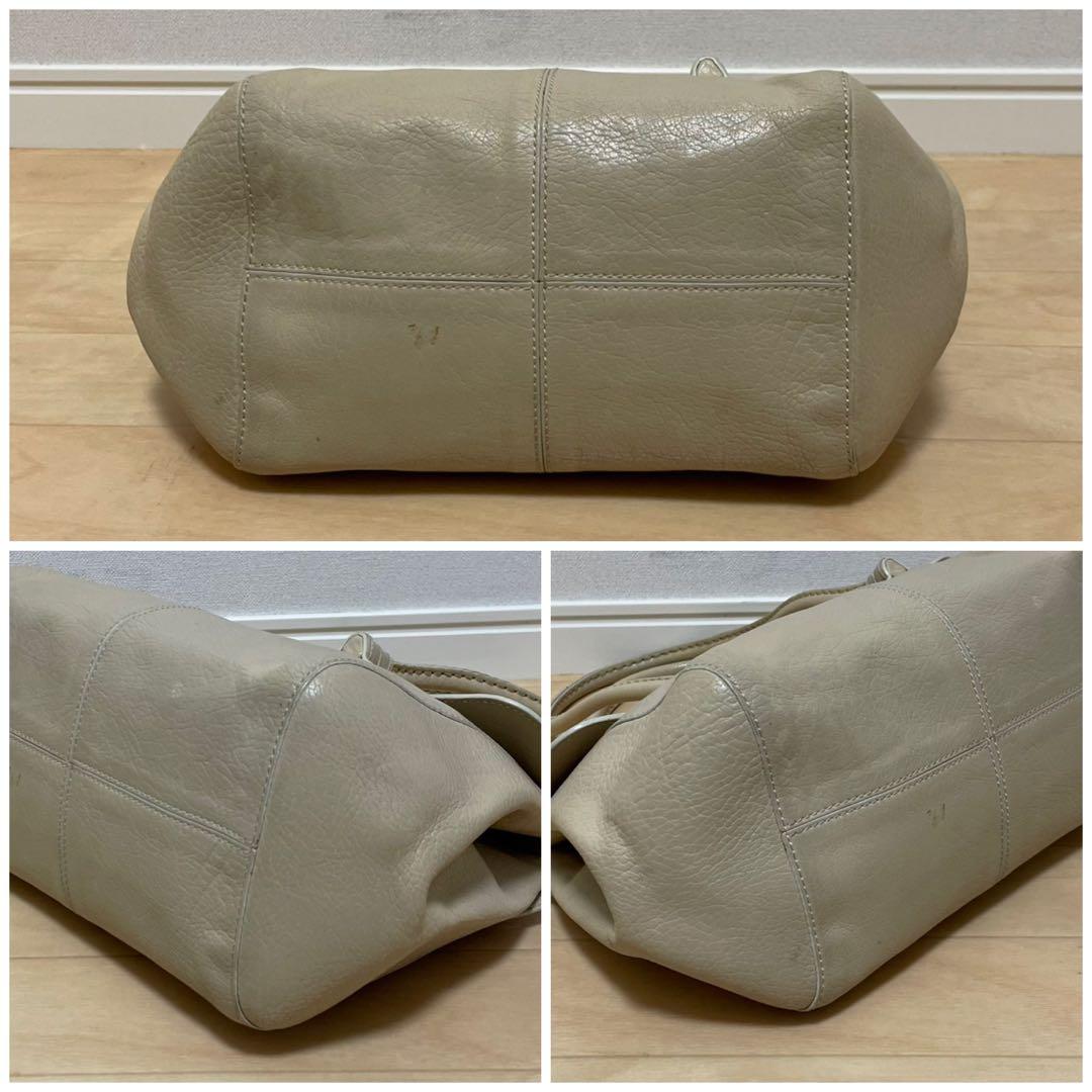 ■ TOD'S（トッズ） 良品 / レザー/ハンドバッグ/ ベージュ系