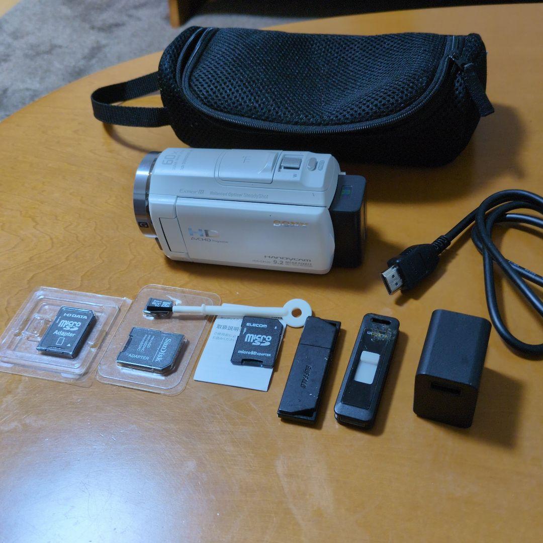 SONY ビデオカメラ 60xズーム 付属品あり