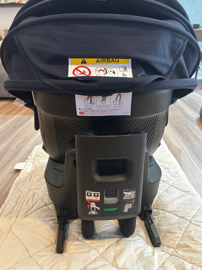 エールべべ クルット5iグランス グランネイビー チャイルドシート