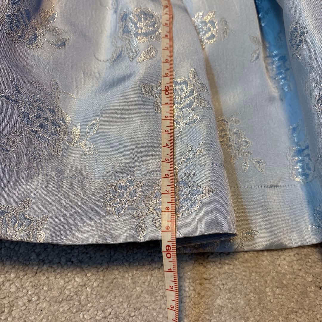 《お値下げ》ケイトスペードニューヨーク　水色ドレス　発表会　卒園　入学式