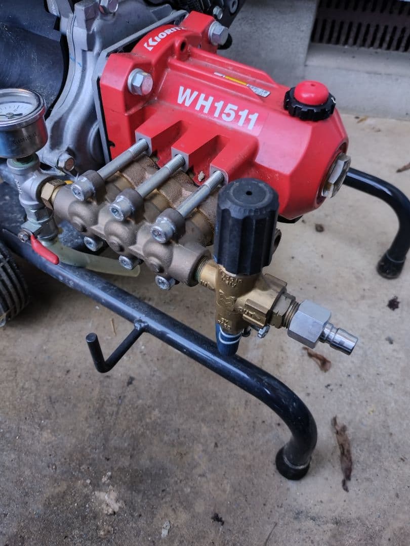 【送料込み】KORTZ（共立）WH-1511 高圧洗浄機（ホース、洗浄ノズル付）