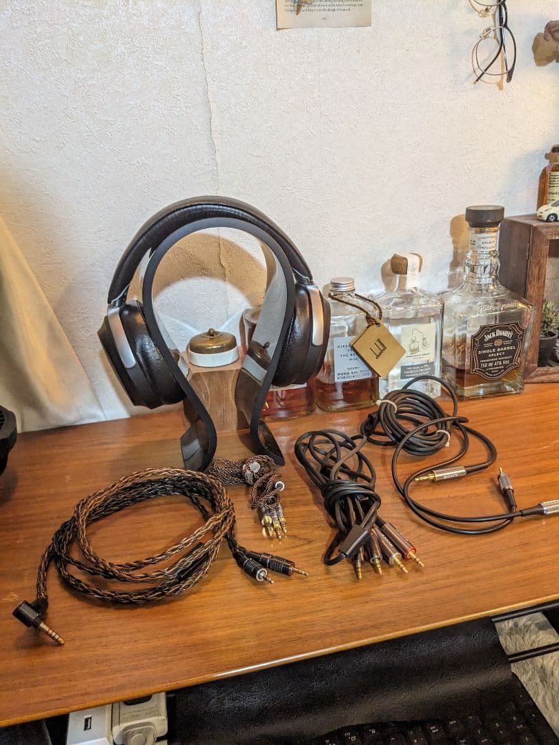 SONY MDR-Z7 キンバーケーブル他ケーブル類　スタンド付き