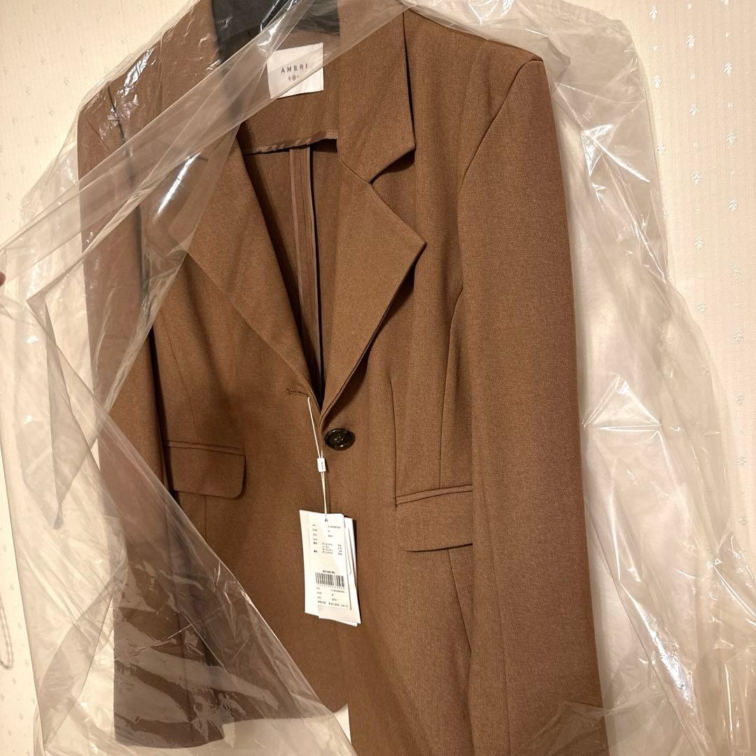 試着のみ　アメリ　ジャケット　WAIST SHAPE FLARE JACKET