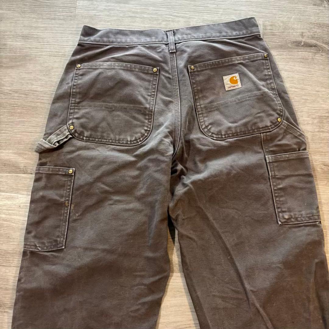 Carhartt B01 ダブルニーUSA製グレーフェード｜オリジナル#535