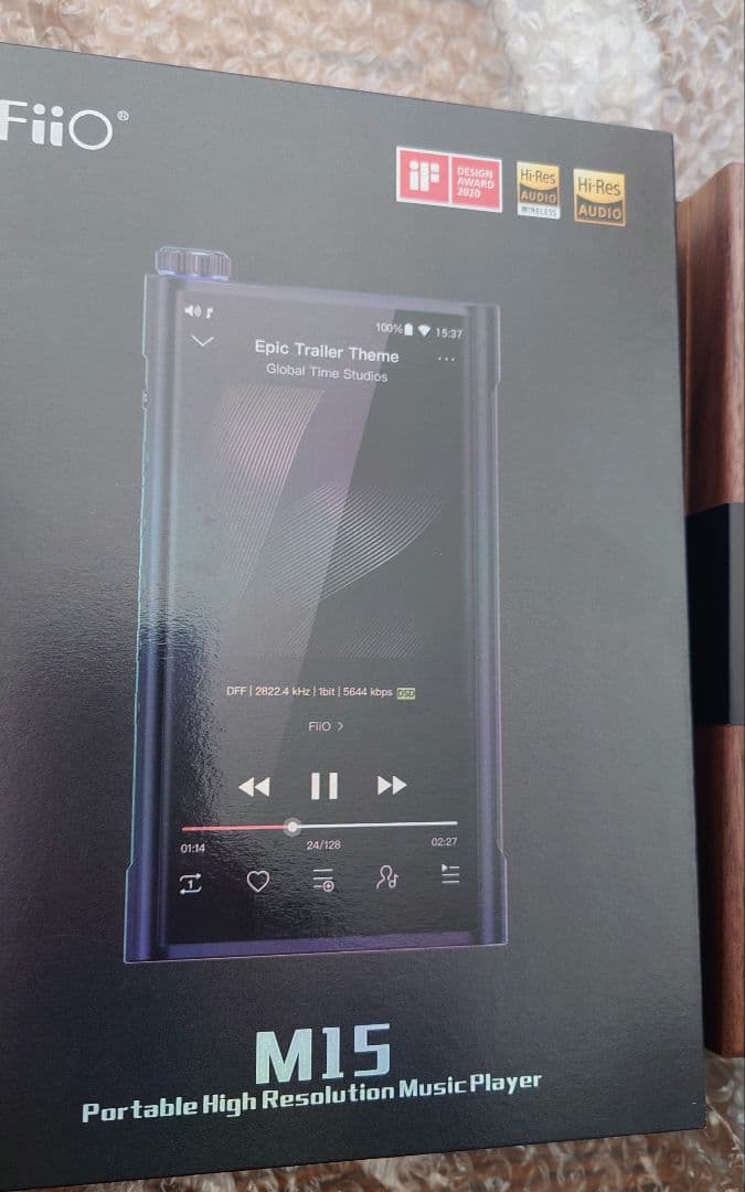 fiio m15 DAP 旭化成AK4499EQ(左右独立)