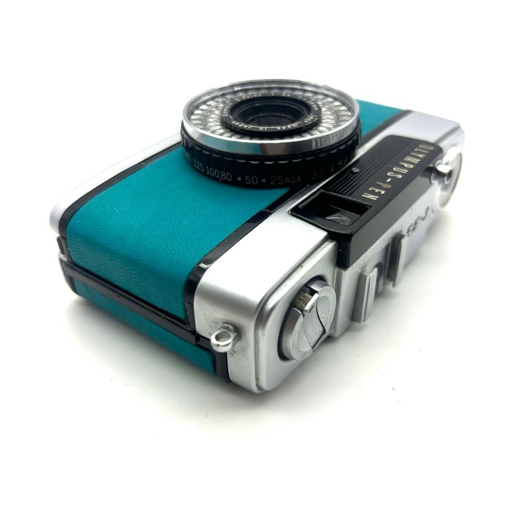 【整備済・完動品】 OLYMPUS PEN EE-3 ターコイズ