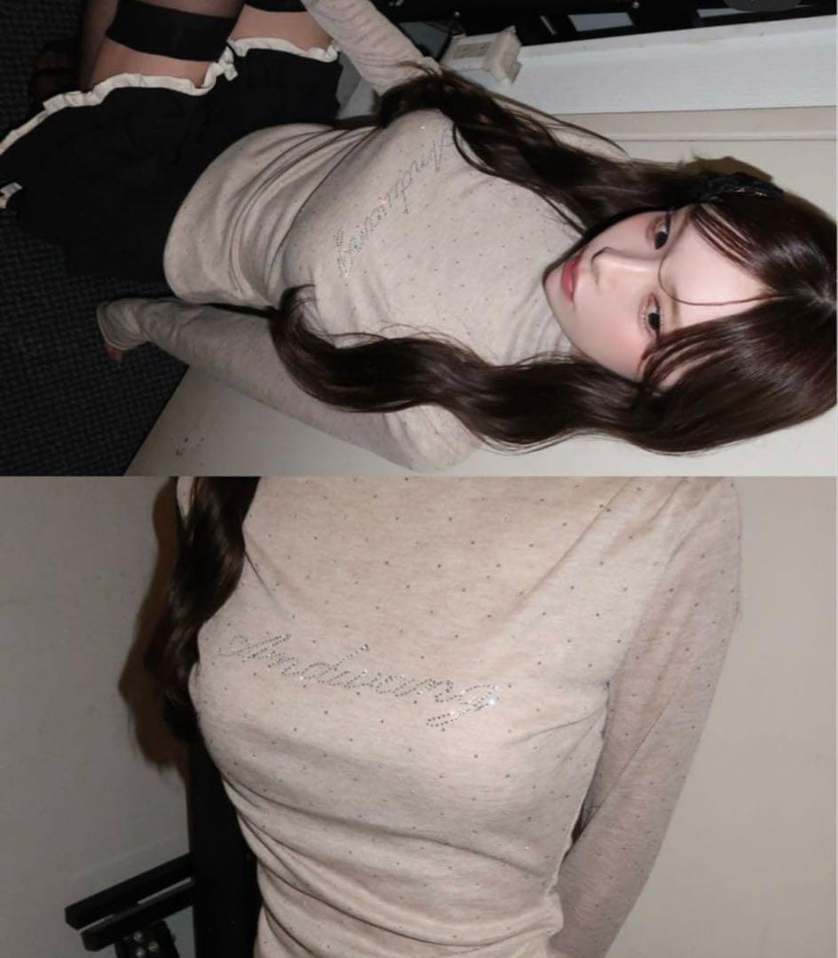 う*み様 andwang AND bijou high neck tops ベー