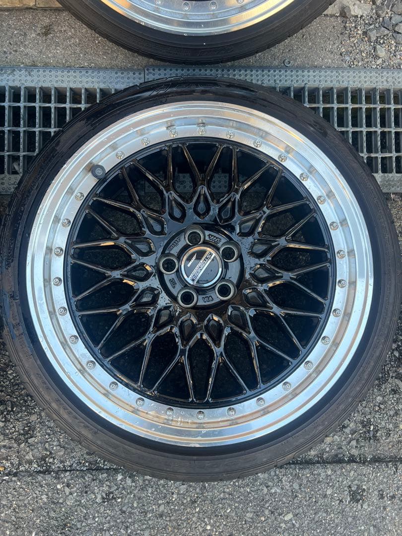 18 PCD100 共豊シュタイナーftx 4本セット　プリウス　86 カローラ