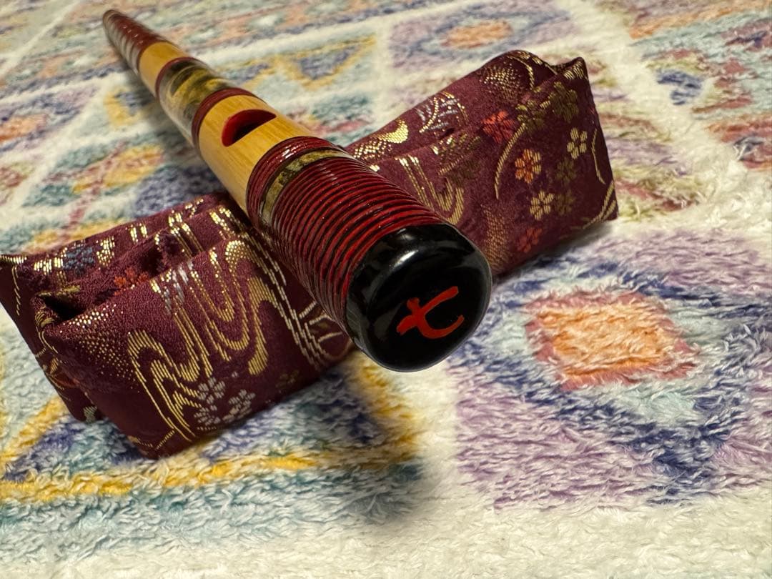 ⚫︎篠笛 和風模様 ドレミ菅 和康⚫︎