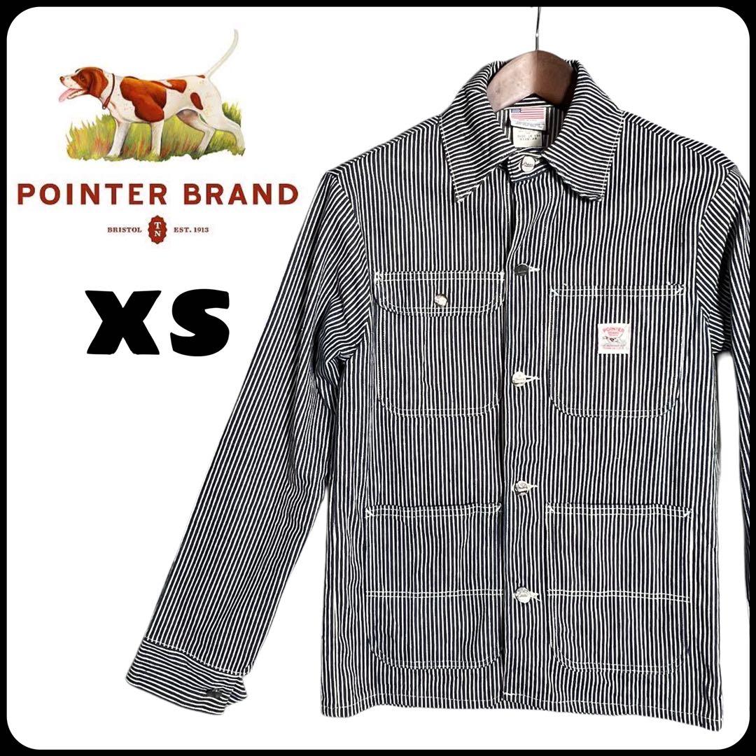 USA製　ポインターブランド　ヒッコリーストライプジャケット希少XS
