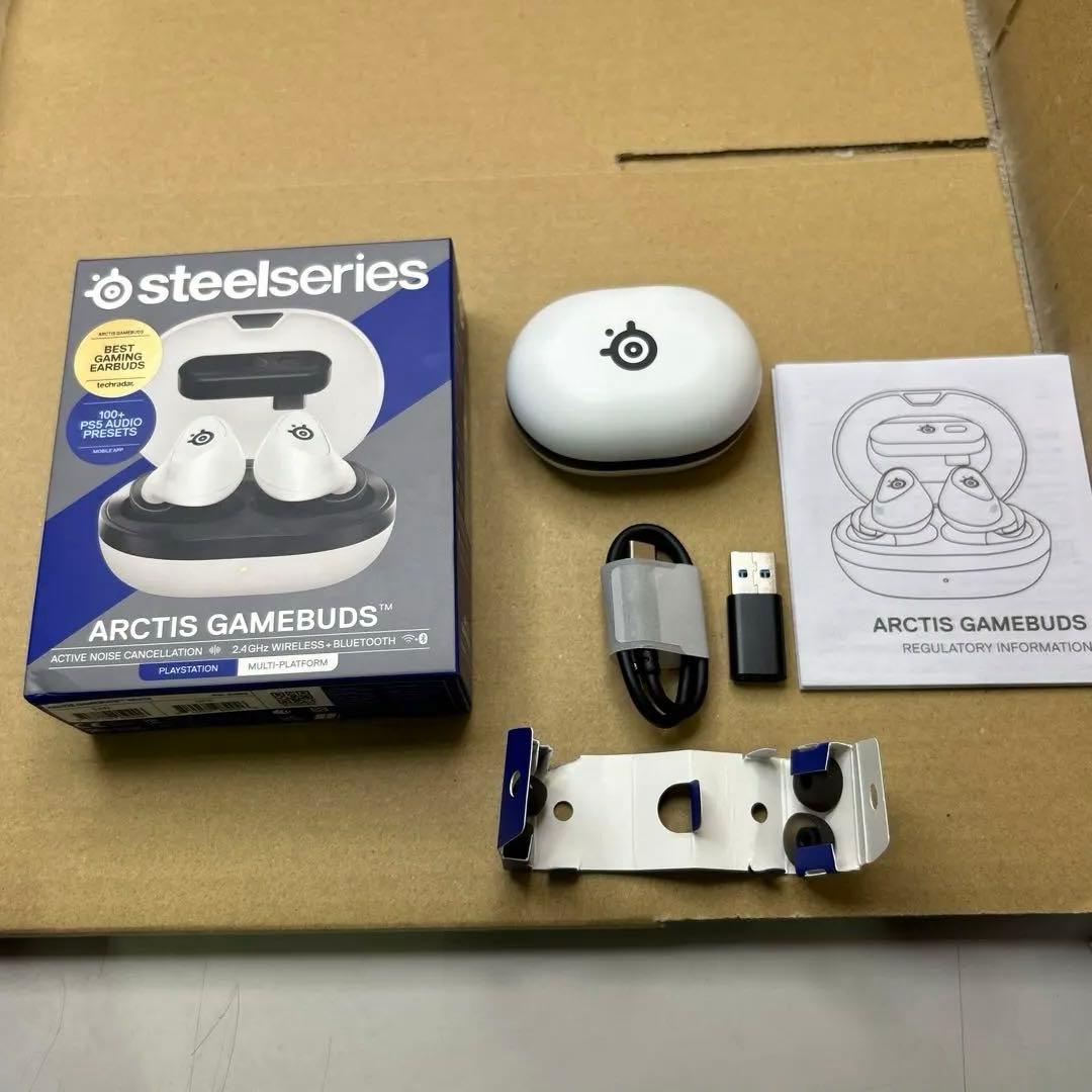訳あり　SteelSeries Arctis GameBuds white