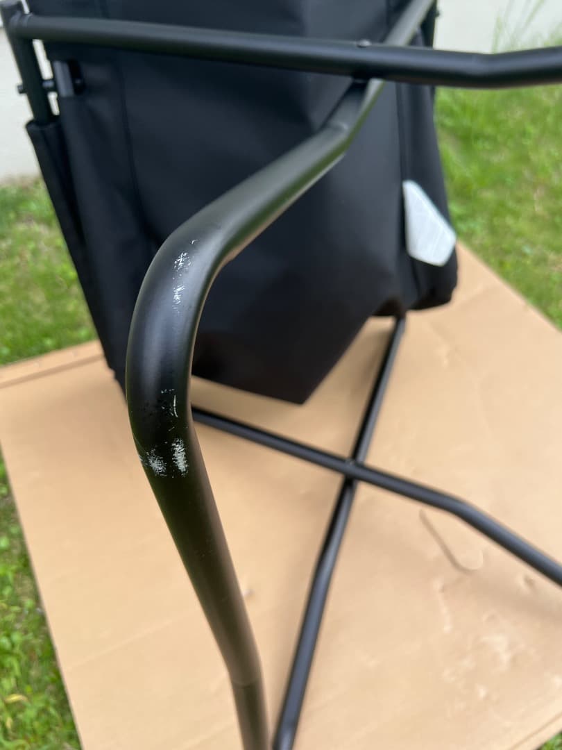 ⭐️【美品】ノースフェイスのTNFキャンプチェア ブラック