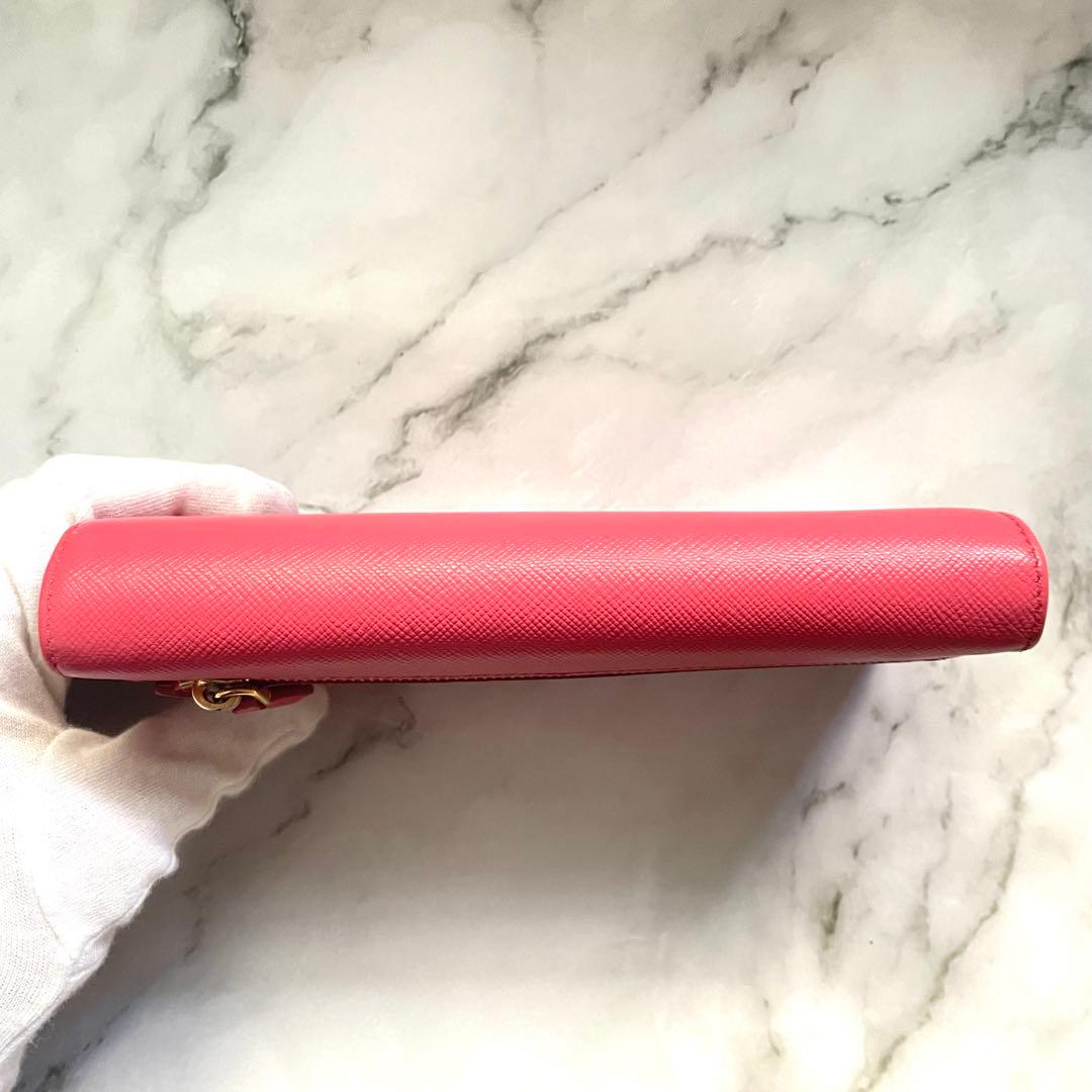 PRADA プラダ　マルチカラー　サフィアーノ　長財布　極美品　0115-①