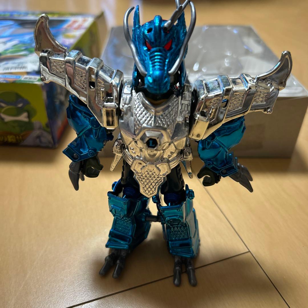 【即購入ok!!】ニンジャタートルズ　メタルタートルズ フィギュア　レオナルド