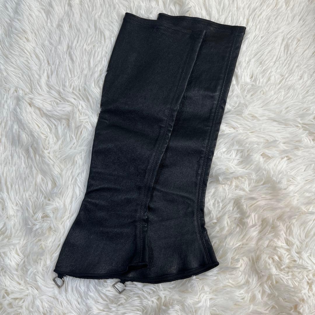 希少DIRK BIKKEMBERGS ブラックミュール＆ブーツ2way35.5