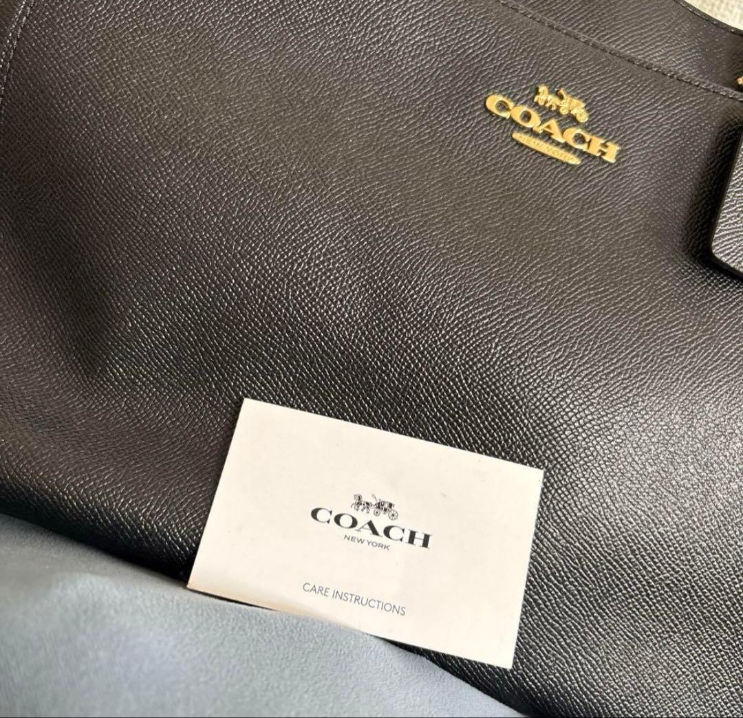 COACH ビジネスバッグ　ブラック