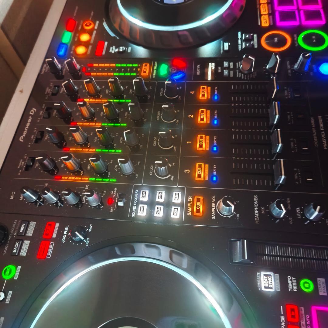 美品 Pioneer DDJ-FLX10 バッグ デッキセーバー スピーカー 付