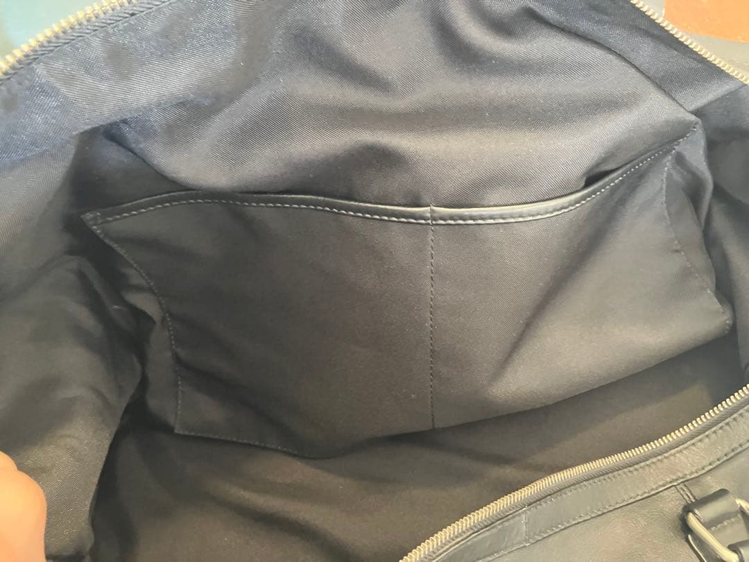 S*S様 美品　大容量　バーニーズニューヨーク　レザーボストンバッグ　2way