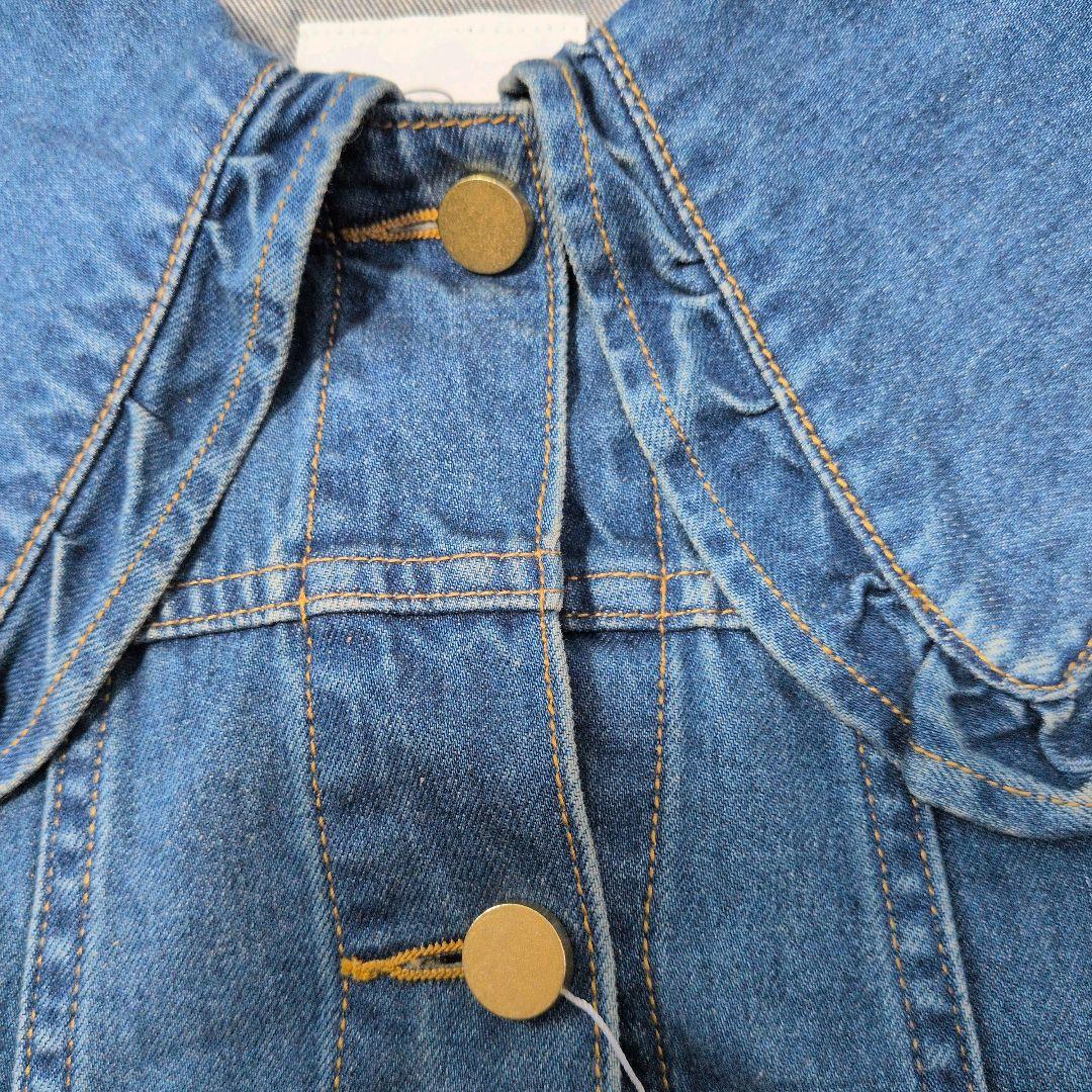 【タグ付】La Buoteque BonBon　デニムジャケット ビッグカラーＦ