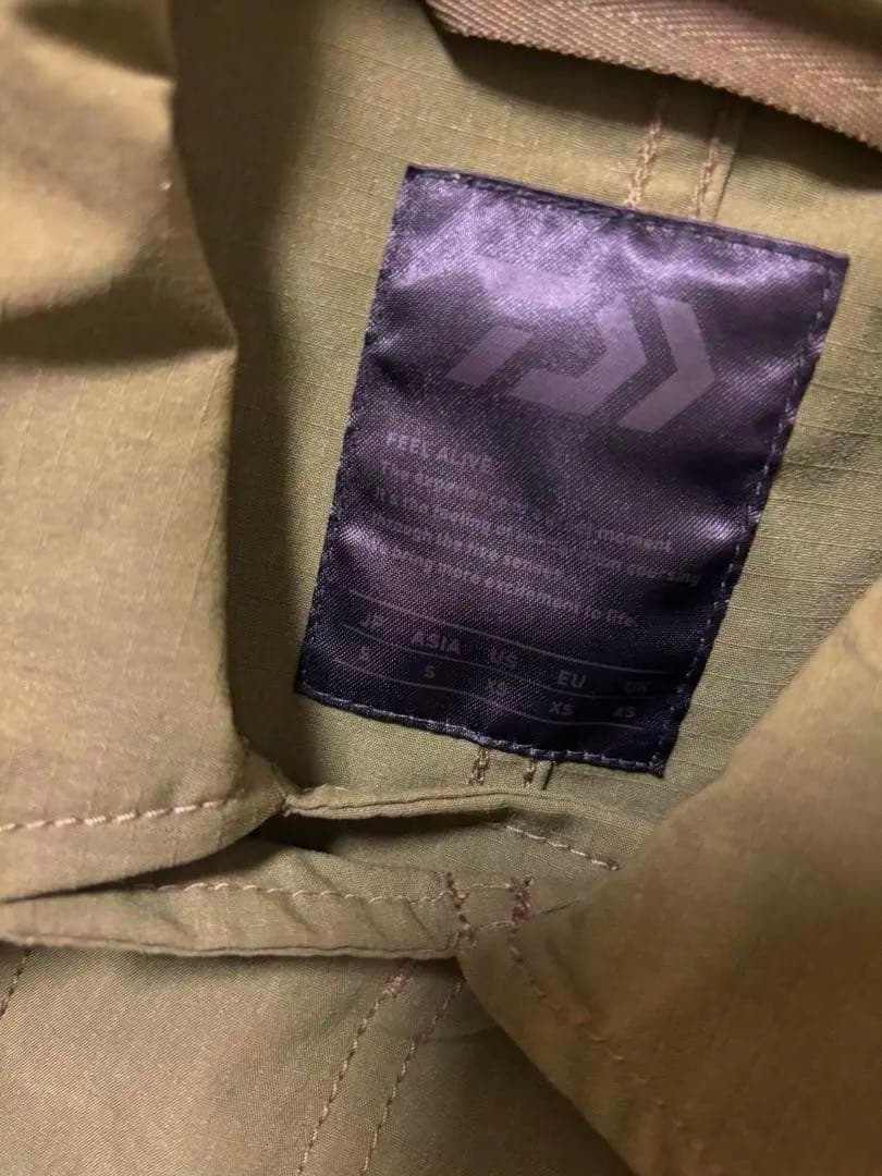 DAIWA PIER39 TECH MIL BDU JACKET オリーブ　S