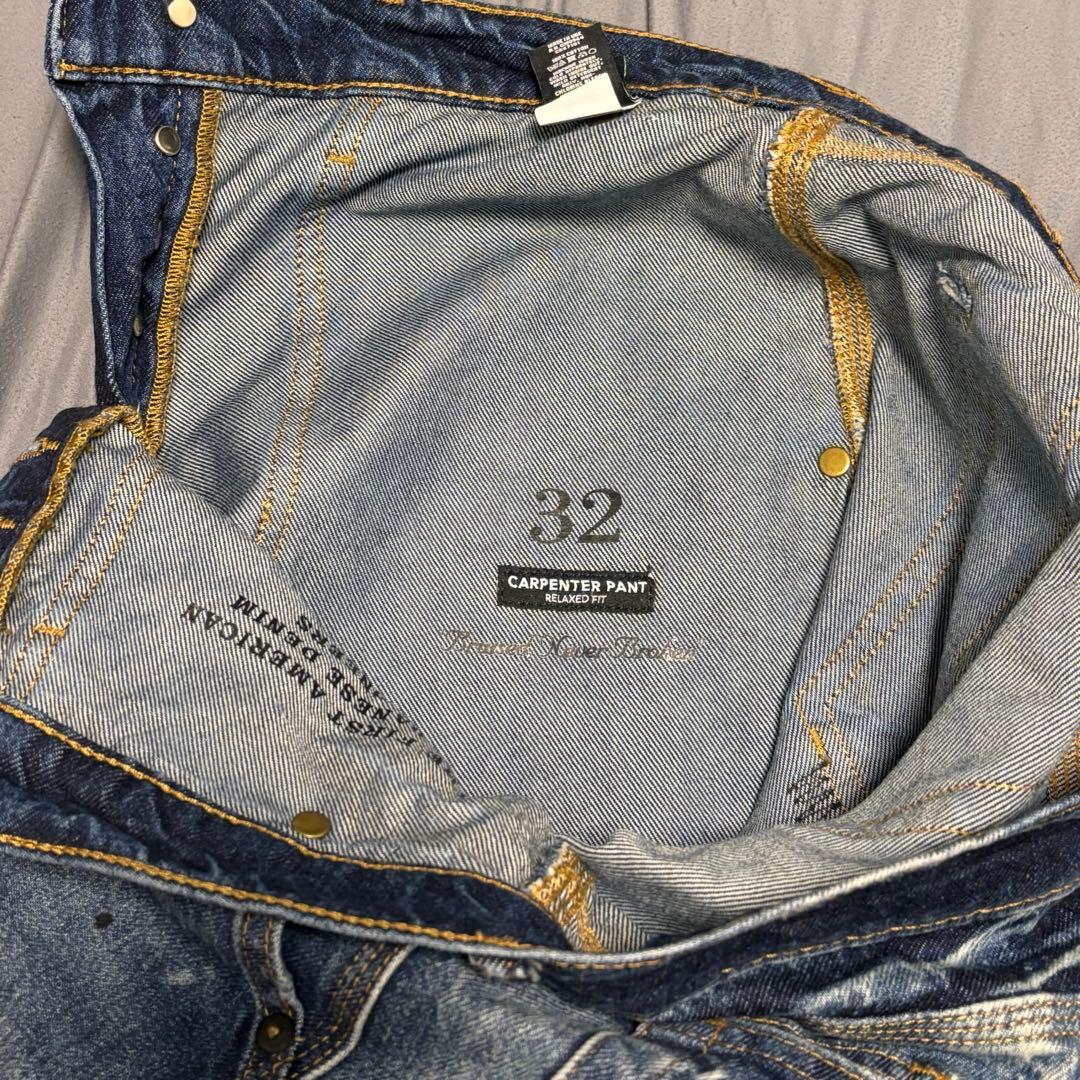 【ryoland 】PRPS 紫製品ピーアールピーエス　デニム　32