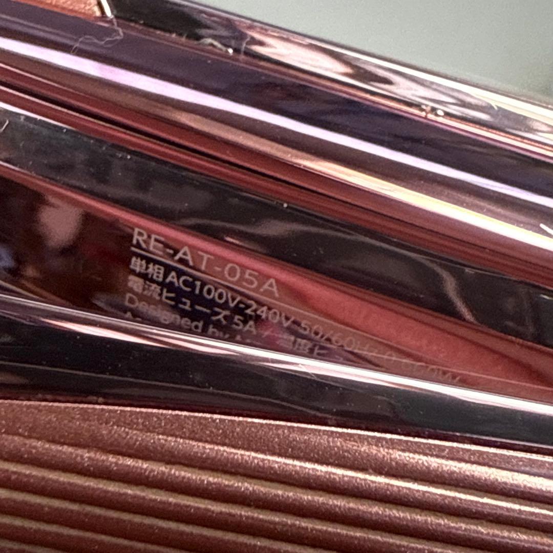 refa リファ　ストレートアイロン　ピンク　RE-AT-05A ReFa