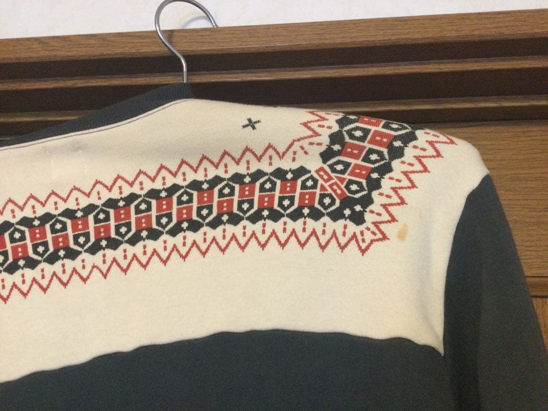 最終値下げ フラットヘッド フルジップ雪柄 Lサイズ 1月30日まで