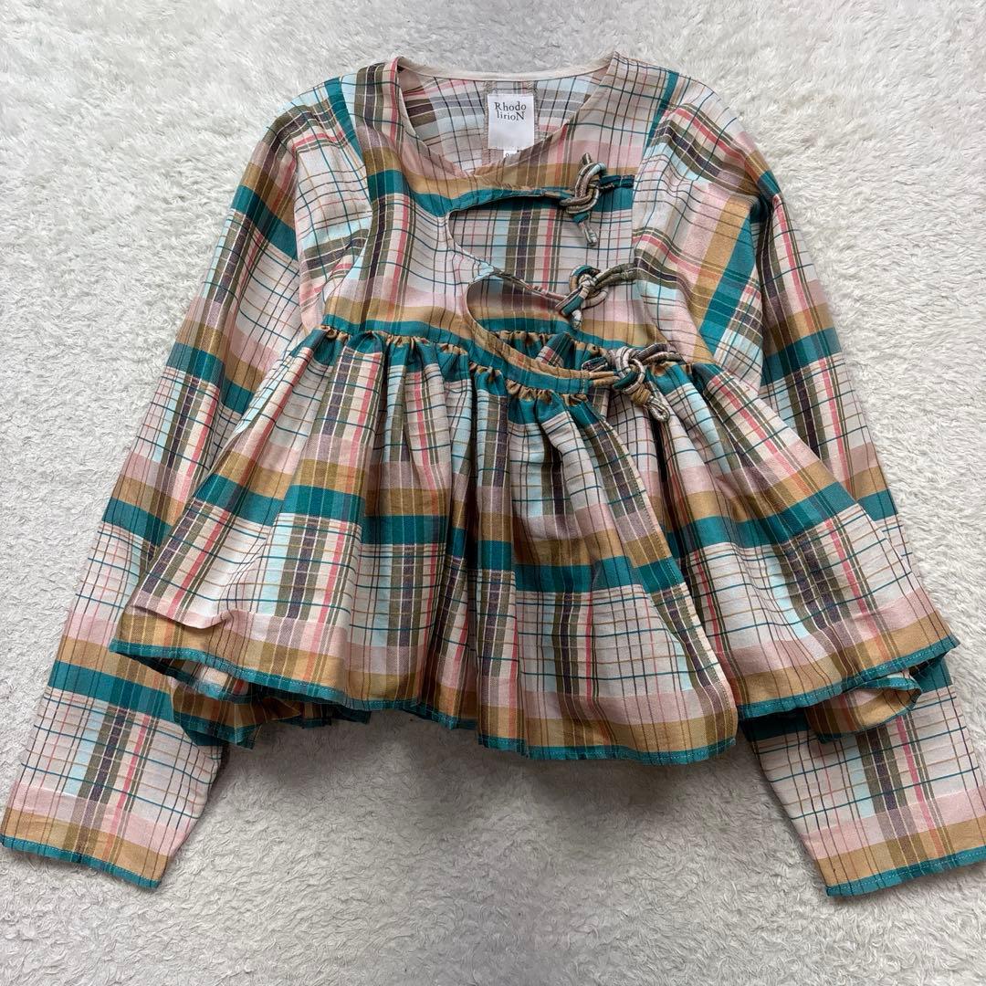 美品　RHODOLIRION／ロドリリオン　RABARI SHIRT