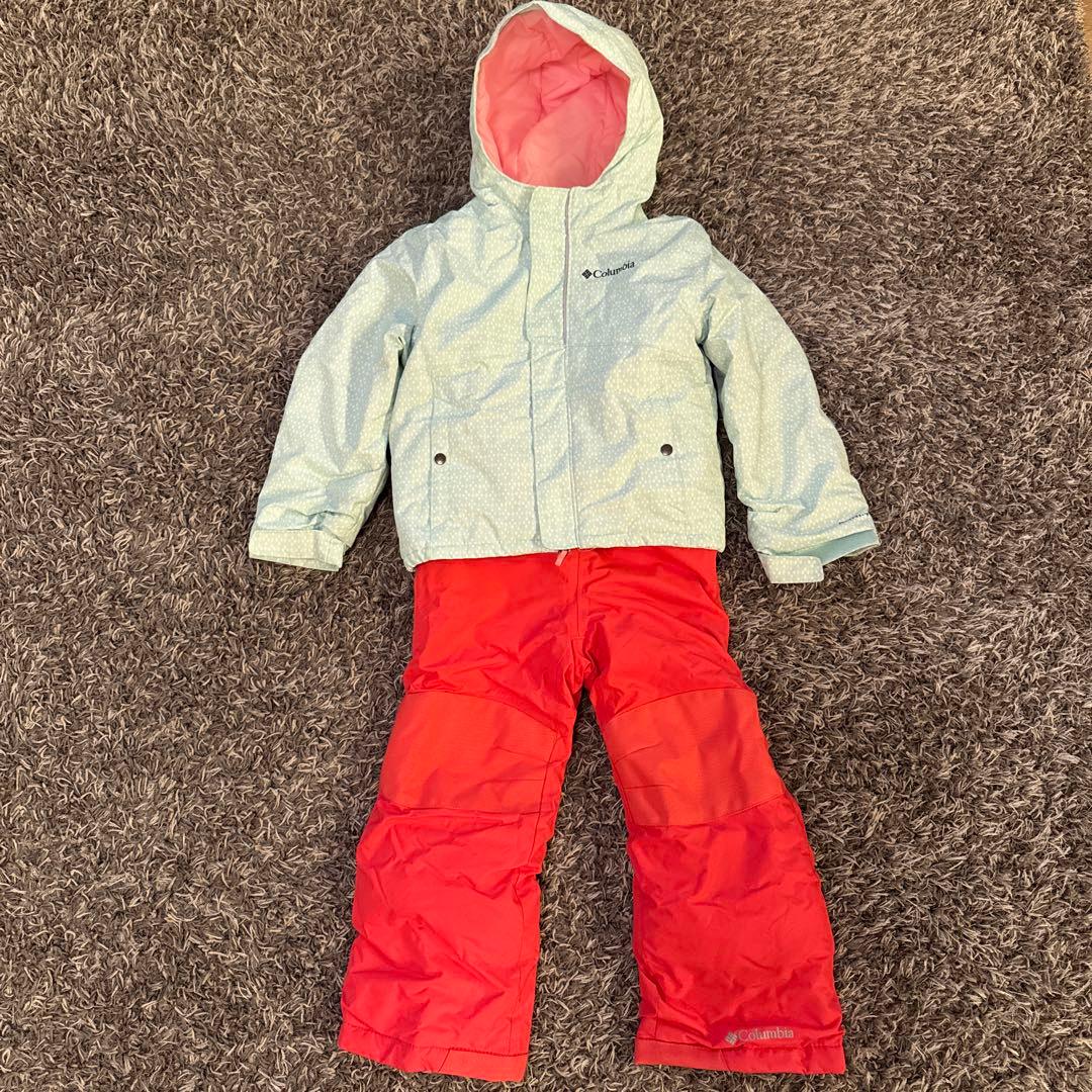 【美品】Colombia コロンビア スキーウェア XXS 110-120㎝