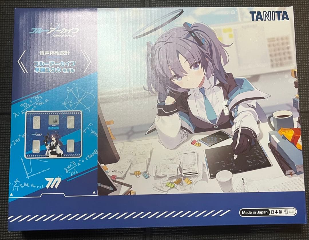 音声体組成計　BC-203-BA　ブルーアーカイブ　早瀬ユウカモデル