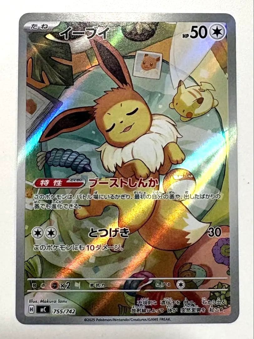 即日配送　イーブイ AR仕様 MC 755/742 スタートデッキ100