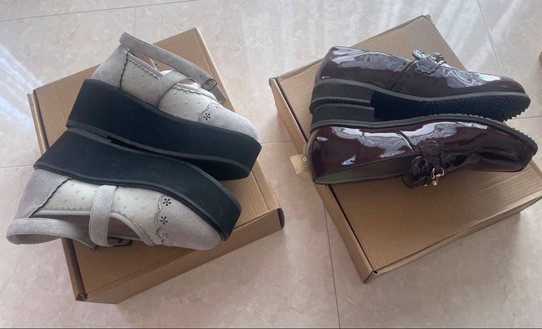 美品【axes femme】コート/スカート/ニット/靴/バッグ 11点