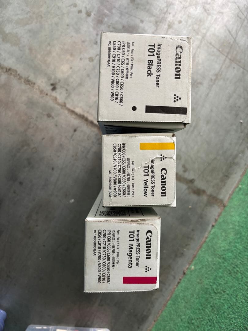 Canon T01 トナー 3個セット