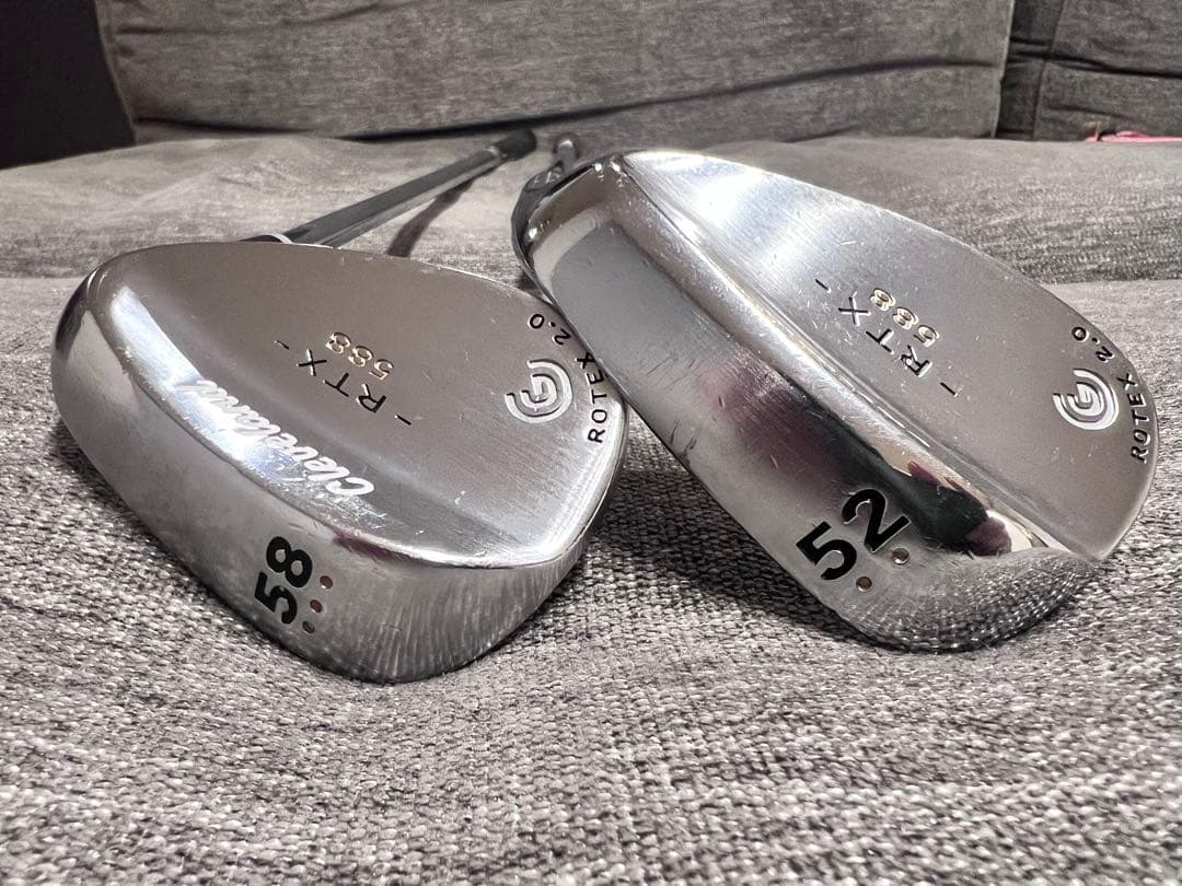 最終値下げクリーブランドRTX ウェッジ　2本（52°58°）　セット